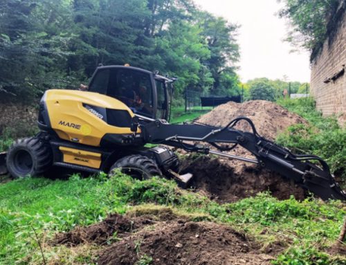 Sondage de reconnaissance à 5,5 mètres