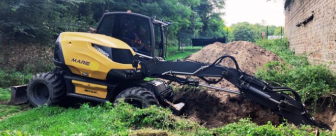 Sondage de reconnaissance à 5,5 mètres